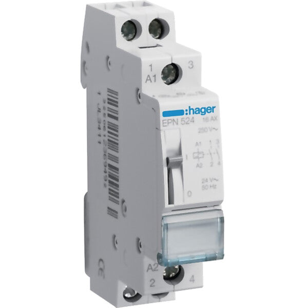 Hager Fernschalter 2S, 24V,16A EPN524